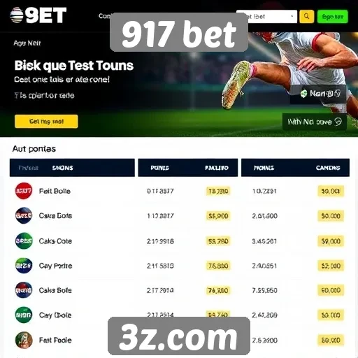 Novidades e promoções no site 917 bet