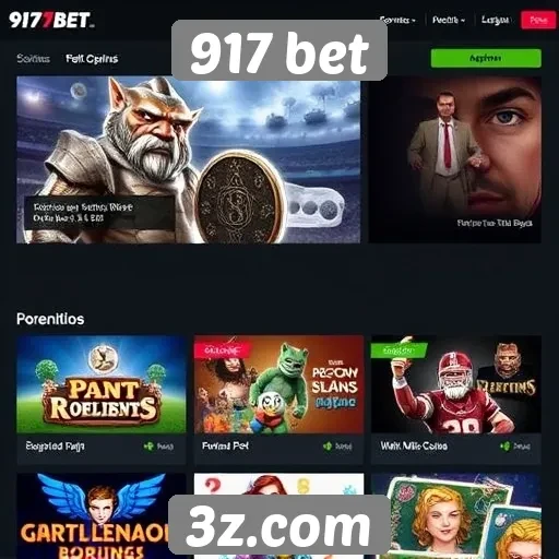 Conheça os jogos populares do site 917 bet